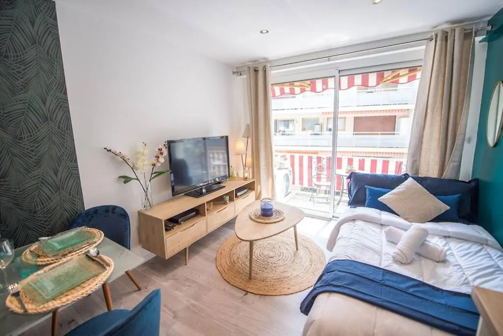 4 Couchages Climatise Direct Plage Wifi Parking Antibes